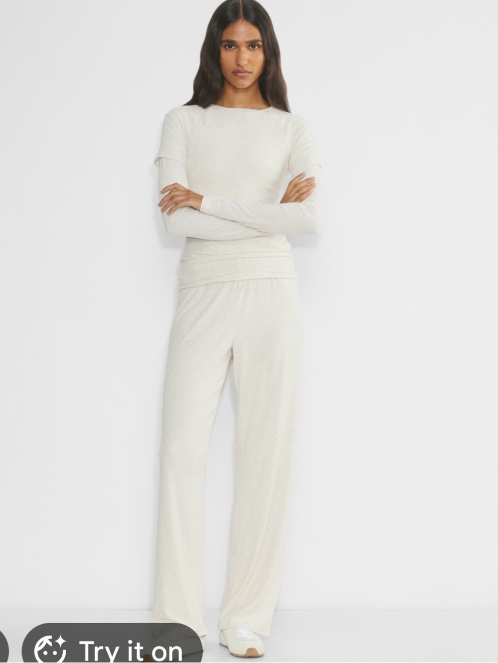 Light pink Aritzia lounge pants